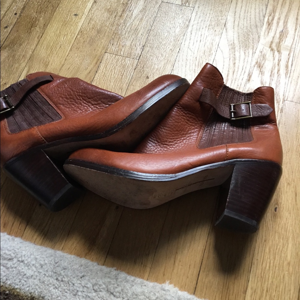 Leather Pull On Boots - image 5